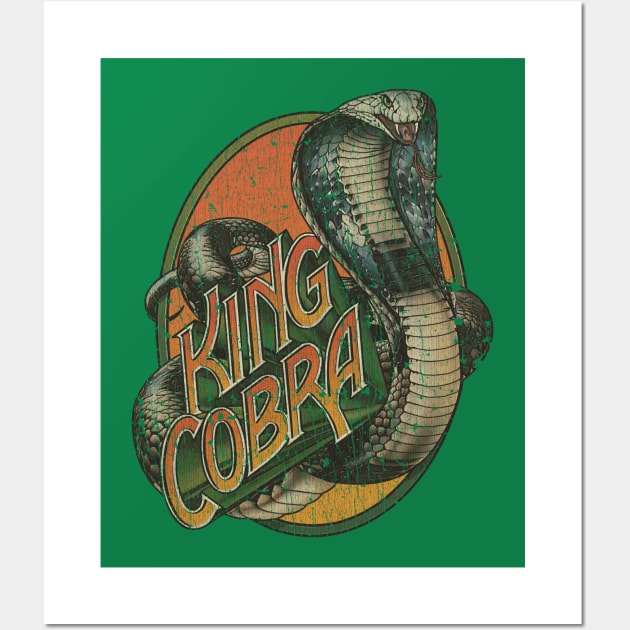 King Cobra Roller Coaster 1984 Wall Art by JCD666